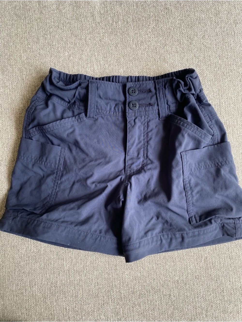 REI Navy Blue Kids Cargo Shorts